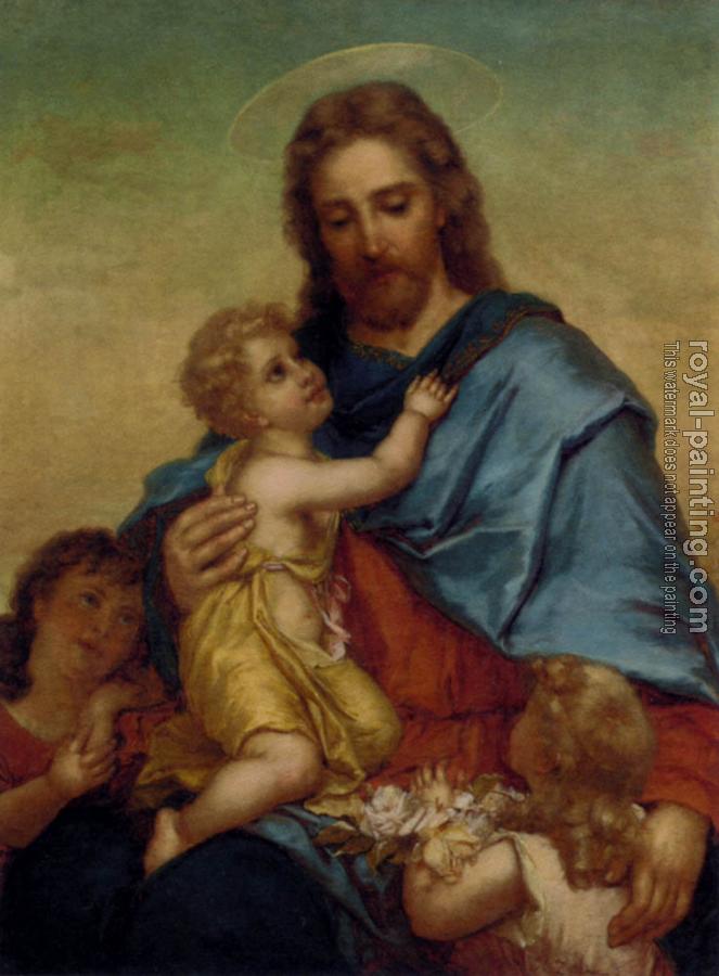 Hans Zatzka : Divinity And Innocence Hans Zatzka : Divinity And Innocence